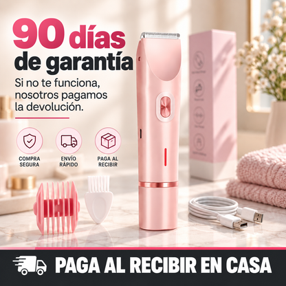 Rasuradora Depiladora 2 en 1 para Mujer — Recargable USB